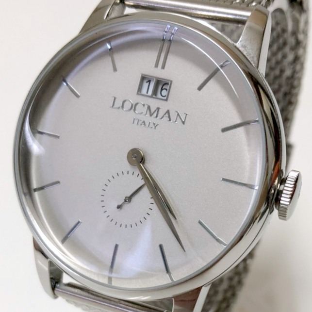 楽天市場】ロックマン【LOCMAN】 160 クレイジーホース クロノグラフ