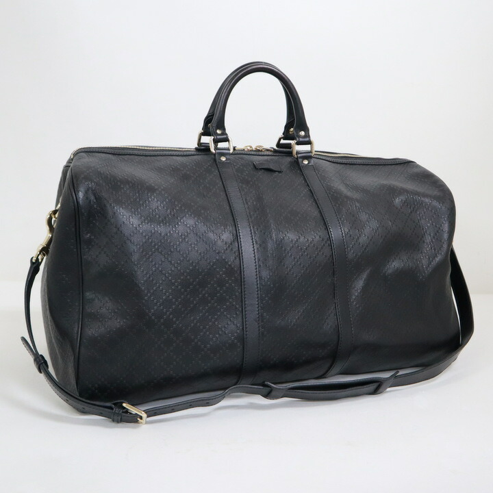 楽天市場】GUCCI グッチ GGスプリーム ボストンバッグ ブラック