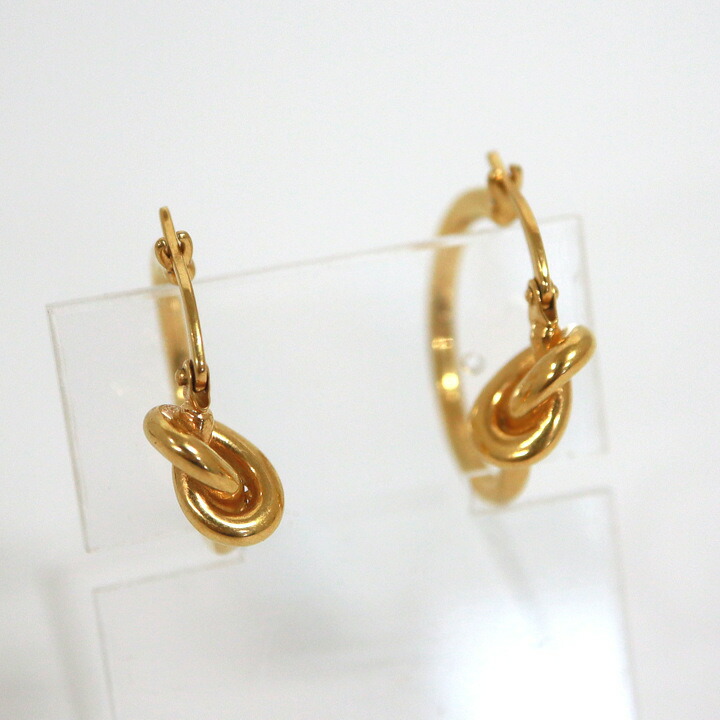 ◆関税込◆【CELINE】ラージ フープ ピアス ゴールド CELINE セリーヌ フープピアス LARGE HOOPS 460HX6BRA.35OR