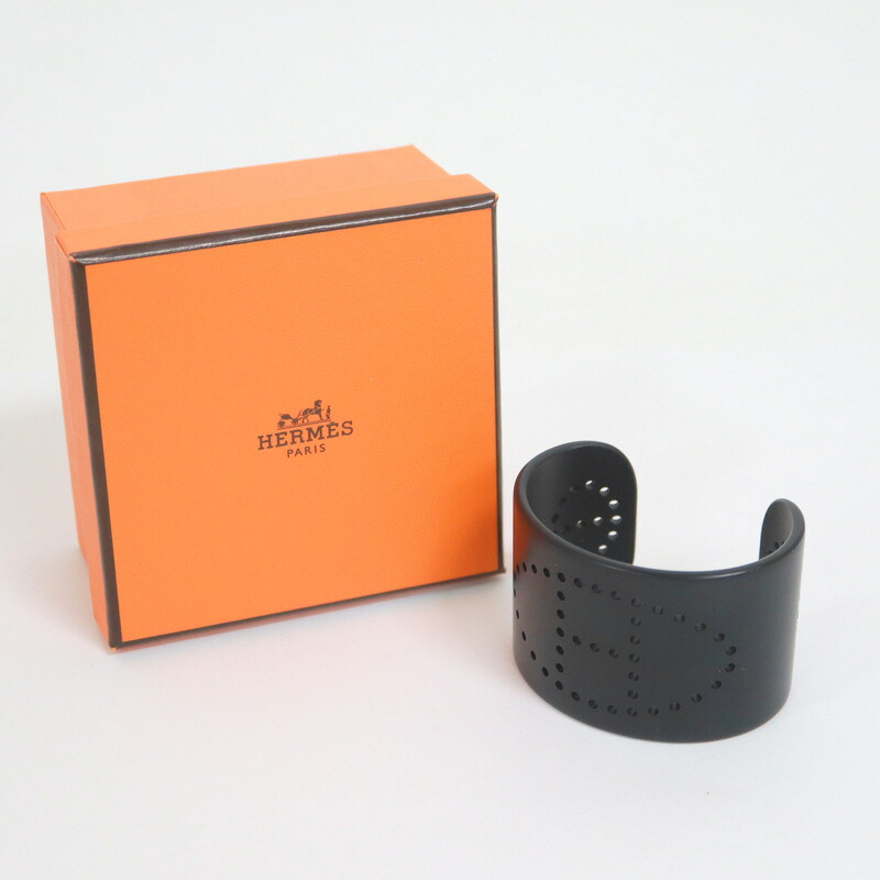 【美品】 HERMES エルメス エヴリン バングル 楽天市場】送料無料 本物 人気 HERMES エルメス エヴリンバングル