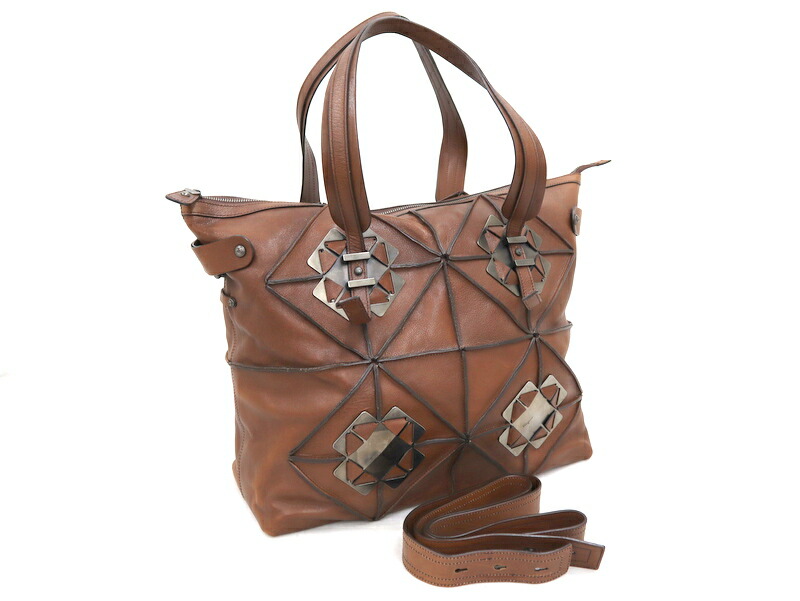 Ferragamo　レザー　トートバック　ワンショルダー　ヴァラ　ロゴ　金具 goldeco_vv-11193-2-az