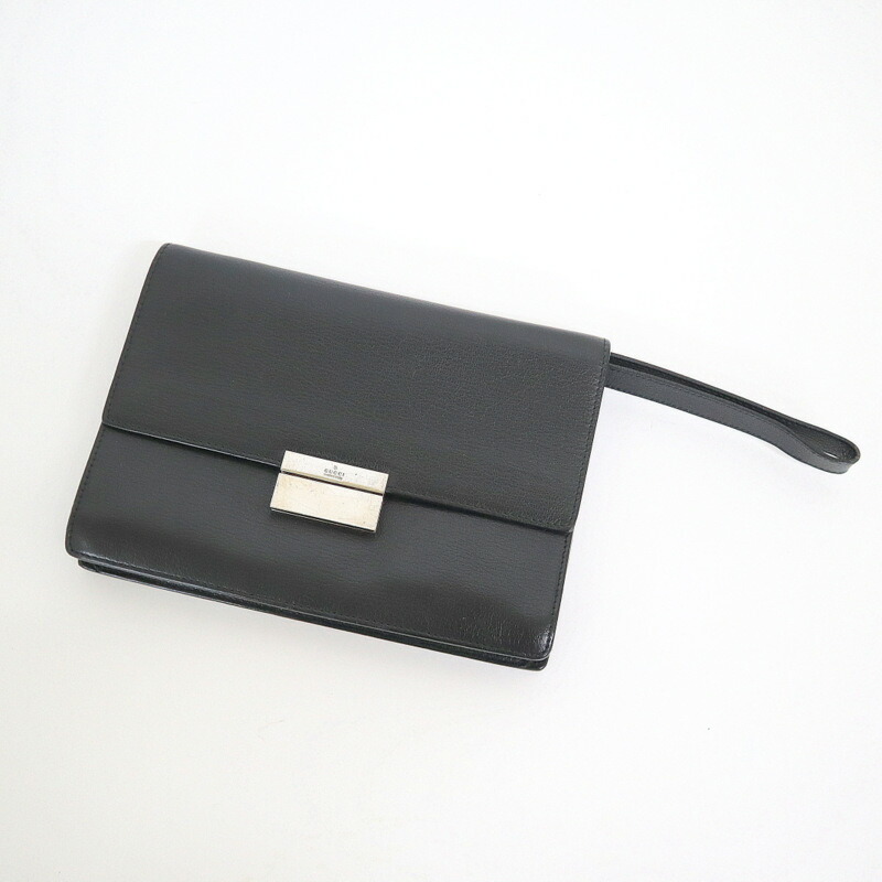 【極美品】グッチ グレインレザー クラッチバッグ バンブー タッセル ブルー 極美品】グッチ グレインレザー クラッチバッグ バンブー