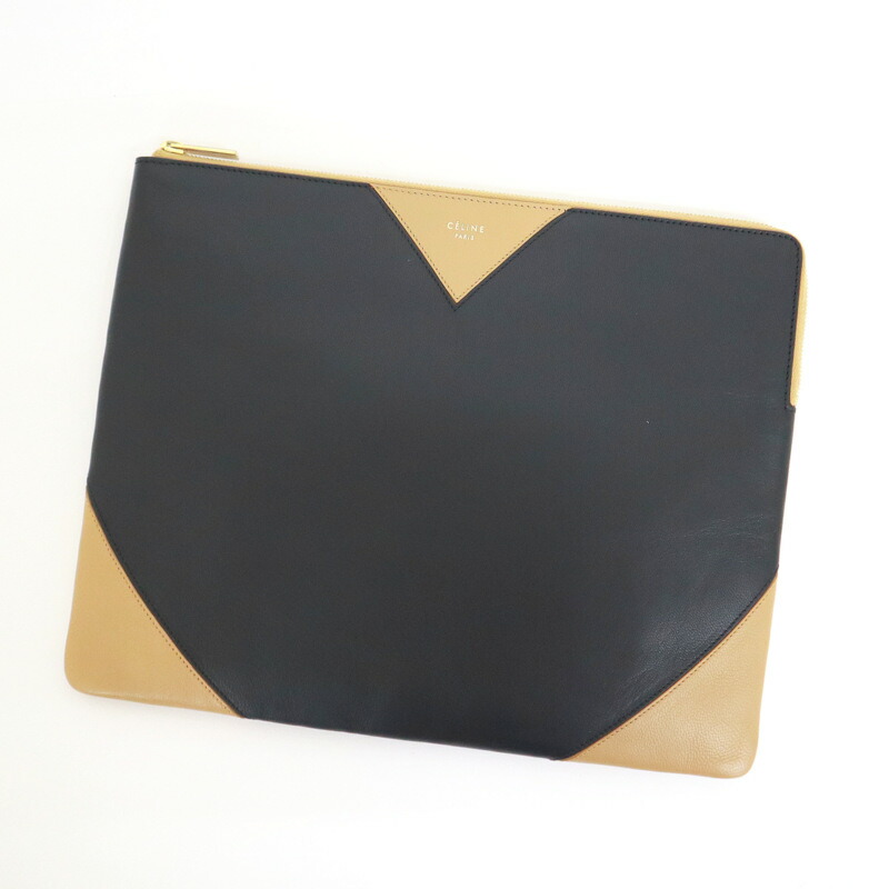 楽天市場】【バッグ】CELINE セリーヌ クラッチオン クラッチバッグ