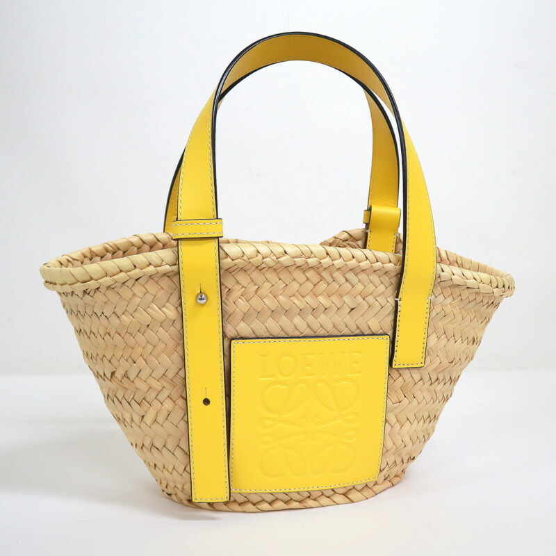 【付属品完備・未使用級美品】ロエベ　シェル　バスケット　かごバッグ　アナグラム Basket（LOEWE） ロエベ （LOEWE） シェル バスケット トート