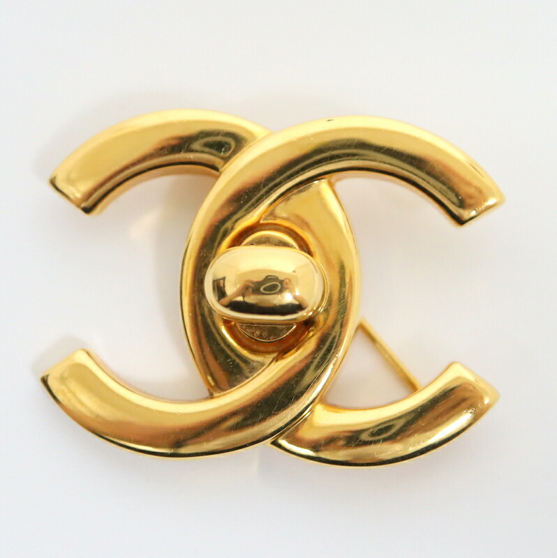 楽天市場】シャネル CHANEL ブローチ ターンロック ココマーク