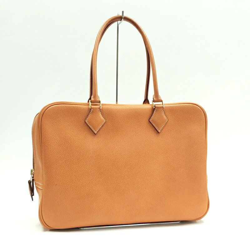 エルメス プリュム シルクモスリン 橙桃黄グラデーション 約150㎝大判ショール HERMES 美品 エルメス プリュムエラン 28 - ハンドバッグ ヴォー