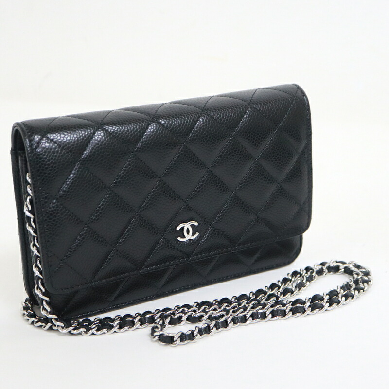 楽天市場】【シャネル】Chanel マトラッセ キャビアスキン バッグ