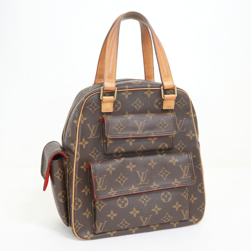 ★最終価格【5oe5208】ルイヴィトン ハンドバッグ モノグラム エクサントリシテ M51161 ブラウン【中古】レディース 楽天市場】ルイヴィトン LOUIS VUITTON M51161 モノグラム エクサン