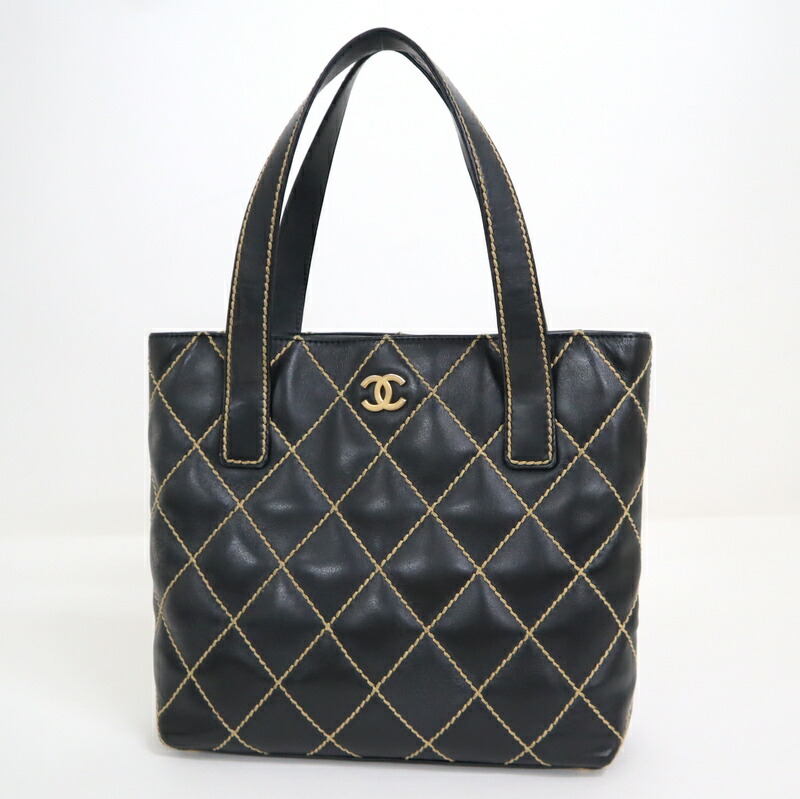 楽天市場】CHANEL シャネル ワイルドステッチ ココマーク トート