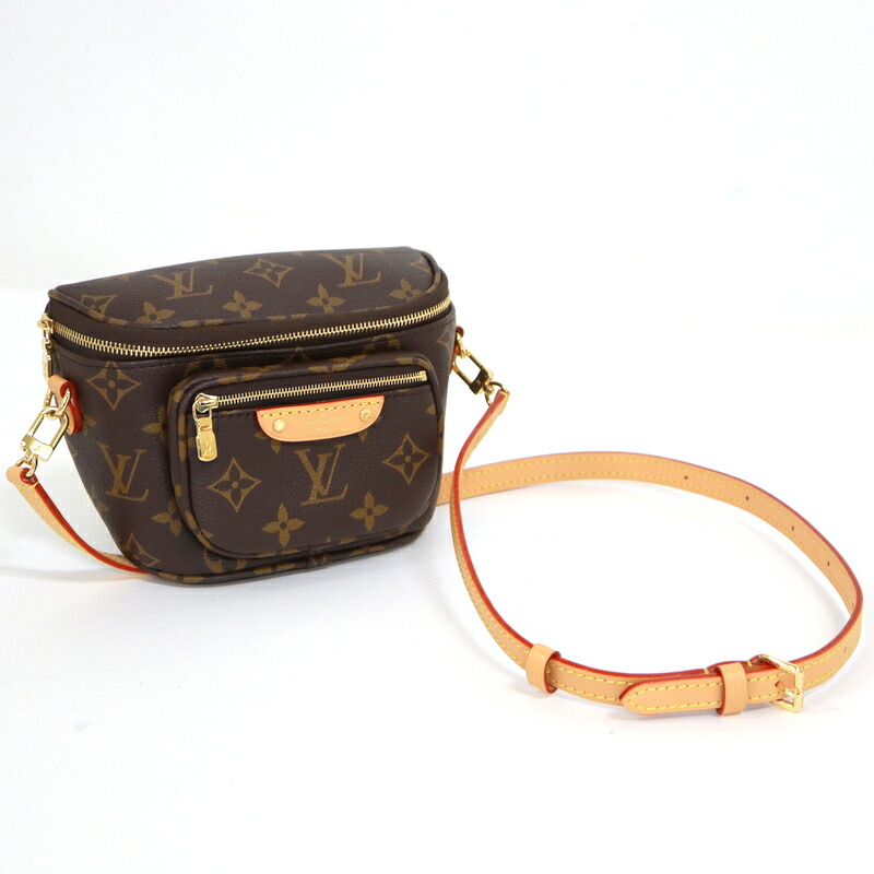 楽天市場】LOUIS VUITTON ルイヴィトン モノグラム ミニバムバッグ