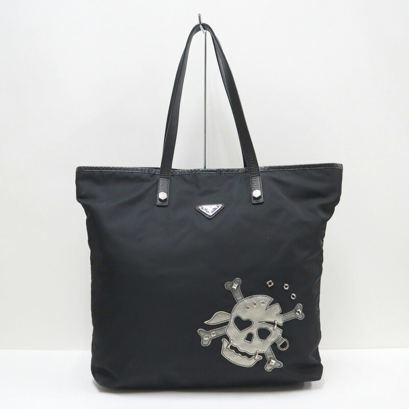 楽天市場】【バッグ】PRADA プラダ スカル トートバッグ ラージトート
