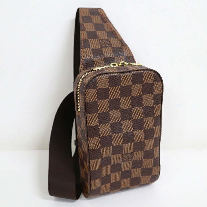【美品】ルイヴィトン ダミエ ジェロニモス ショルダーバッグ ボディバッグ　茶色 楽天市場】【超美品】 ルイヴィトン ボディバッグ ジェロニモス ダミエ