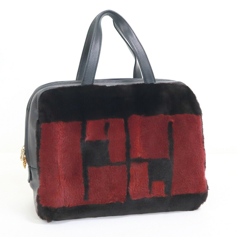 楽天市場】【ロエベ】Loewe アナグラム ロゴ ムートン トートバッグ