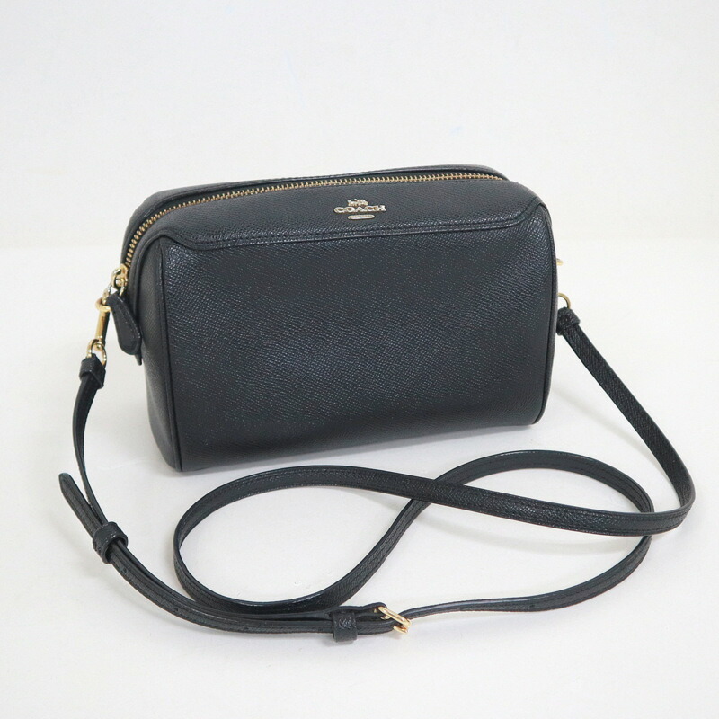 COACH 斜め掛け レザー ブラック 黒 アンティークゴールド金具 楽天市場】【バッグ】COACH コーチ ショルダーバッグ 斜め掛け