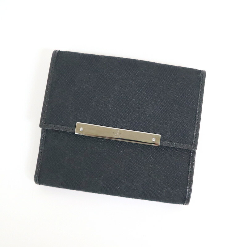 楽天市場】【GUCCI】（グッチ） 181594 GGキャンバス Wホック