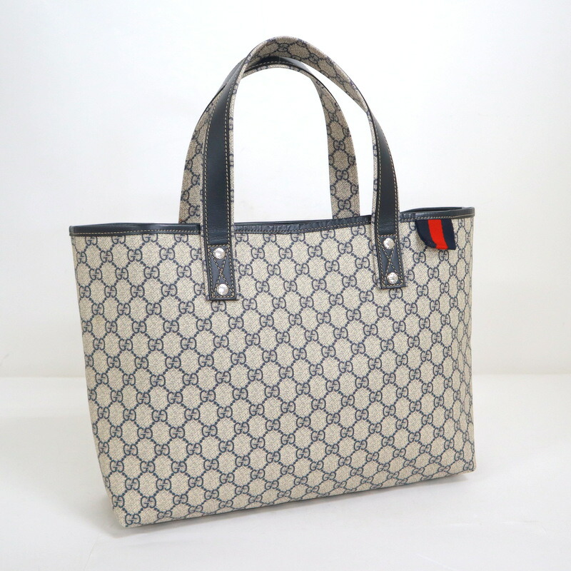 グッチプラス トートバッグ PVC GG柄 シェリーライン 大容量収納可 楽天市場】【バッグ】GUCCI グッチ GGプラス シェリーライン
