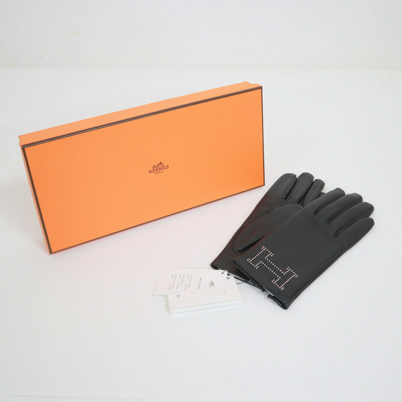 楽天市場】HERMES エルメス 手袋 サイズ7 19.0cm オーロール
