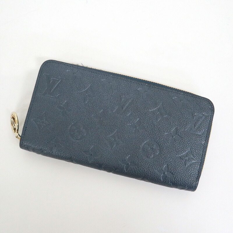 Louis Vuitton ネイビー 長財布　ジッピーウォレット 中古・古着通販】LOUIS VUITTON (ルイ ヴィトン) 長財布(ジッピー