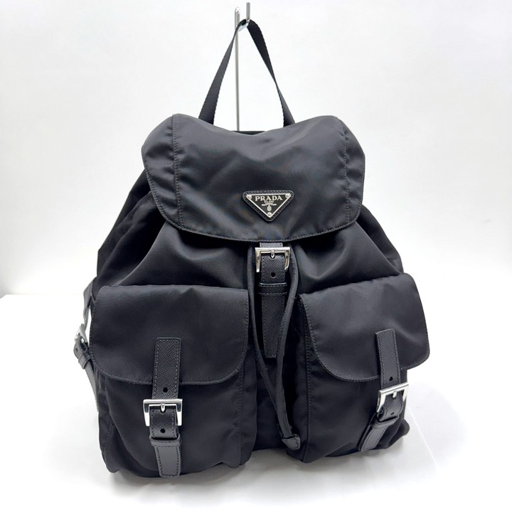 【✨極美品✨】プラダスポーツ バックパック ナイロン ブラック 4VZ005 ✨極美品✨】プラダスポーツ バックパック ナイロン ブラック 4VZ005