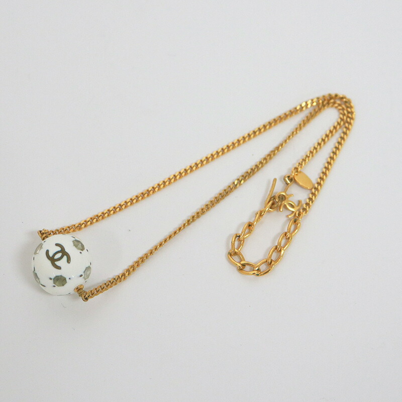 シャネル CHANEL ボールモチーフ ブレスレット 98P ゴールド シャネル CHANEL ボールモチーフ ブレスレット 98P ゴールド