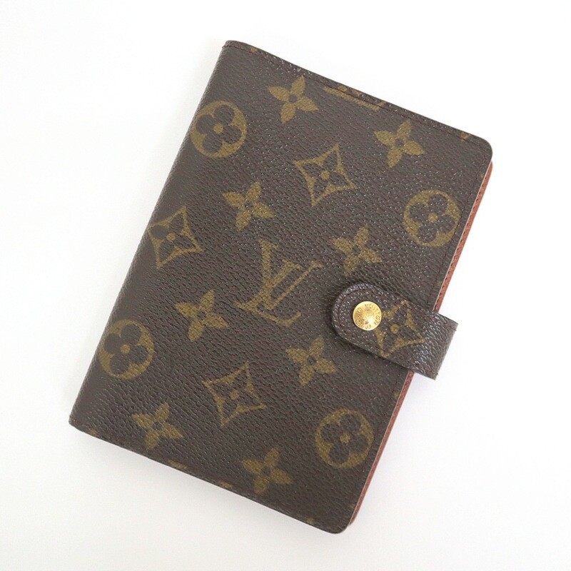 LOUIS VUITTON - ルイヴィトン モノグラム アジェンダ ミニ 手帳カバー ブラウン R20007 ルイ・ヴィトン モノグラム 手帳カバー アジェンダ・ミニ 【ルイ