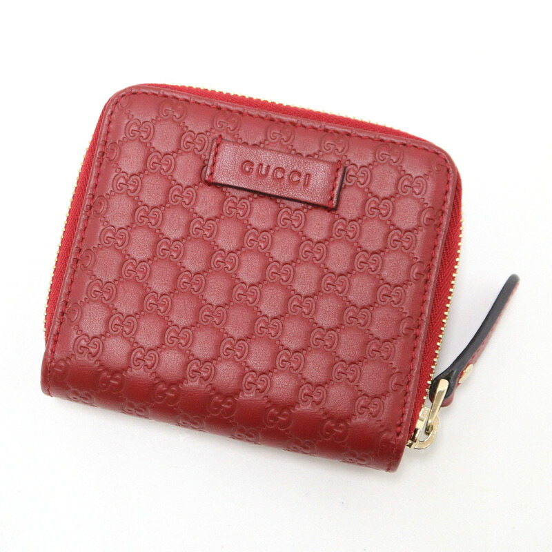 楽天市場】【未使用品】GUCCI グッチ グッチシマ チェリー 2つ折財布