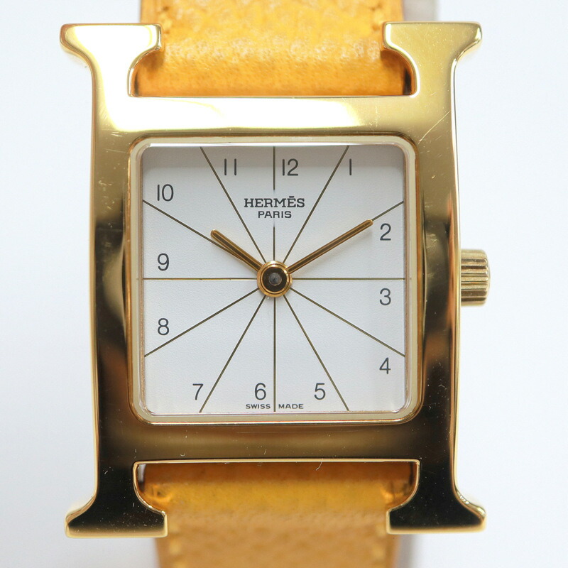 楽天市場】【中古】HERMES（エルメス） HH1.201 Hウォッチ □M 2009