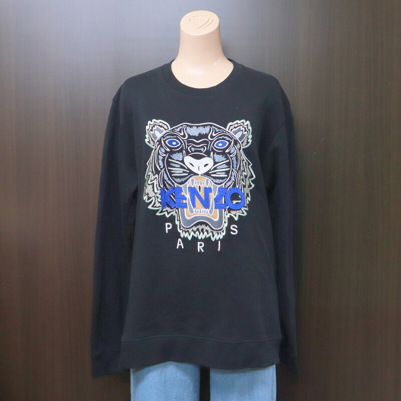 楽天市場】KENZO ケンゾー スウェット タイガー 刺繍 クルー