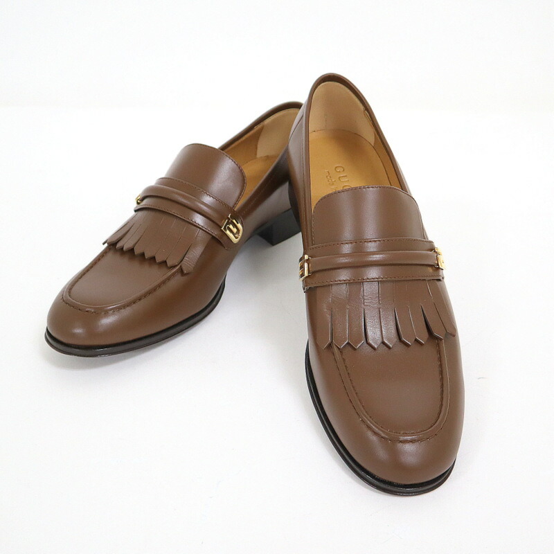 楽天市場】【GUCCI グッチ】358271 タッセルシューズ レザー
