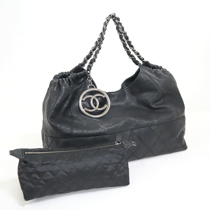 NR1 kt12546tm【CHANEL】チェーントート30 マトラッセ