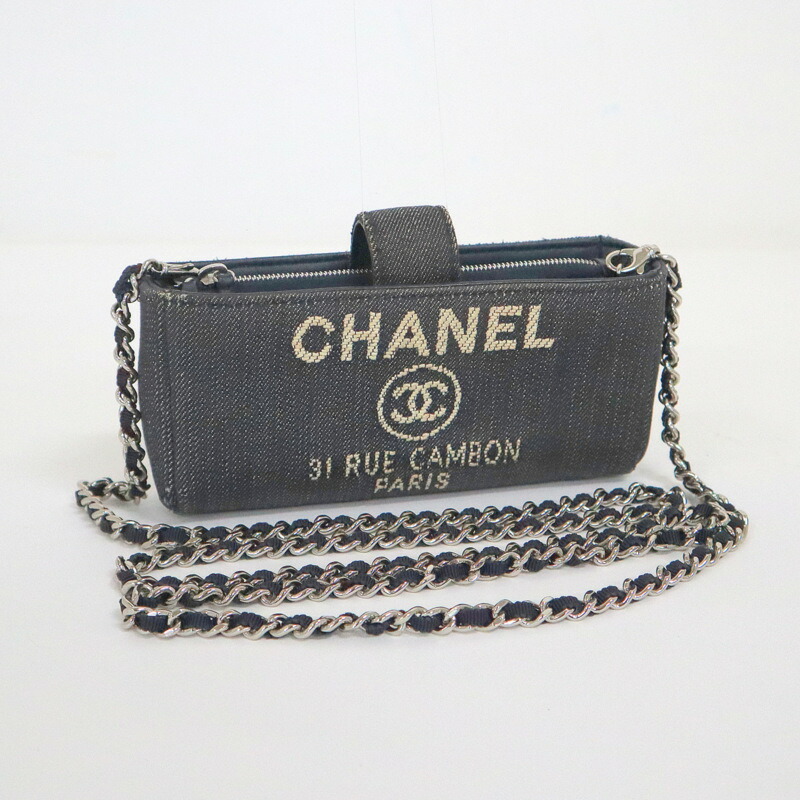 楽天市場】【バッグ】CHANEL シャネル ドーヴィルライン