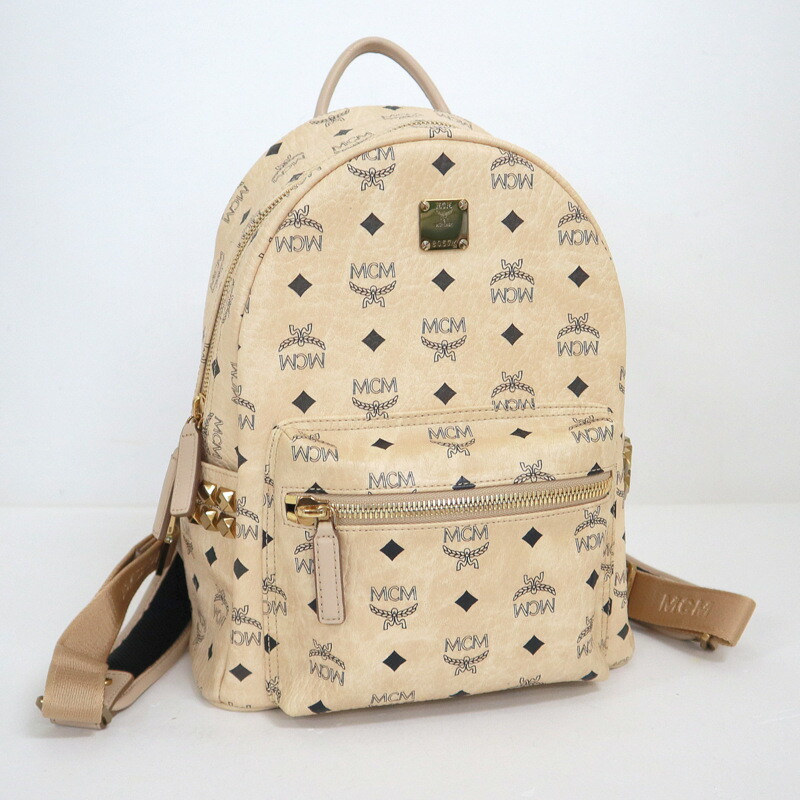 楽天市場】【エムシーエム】MCM ヴィセトス レザー スタッズ バック