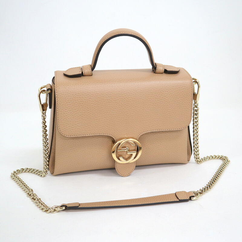 グッチ レザー インターロッキングG 2wayバッグ 114887 GUCCI グッチ インターロッキングG ショルダーバッグ