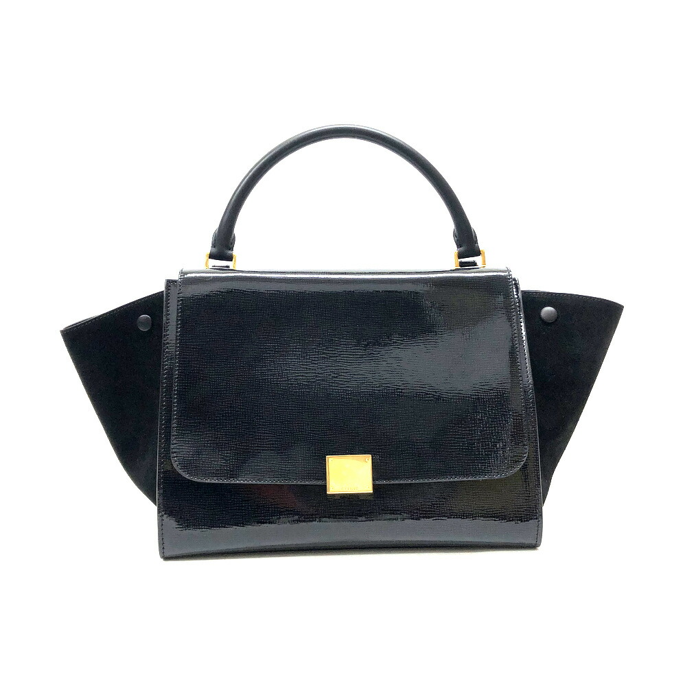 楽天市場】【バッグ】CELINE セリーヌ トラペーズ ハンドバッグ