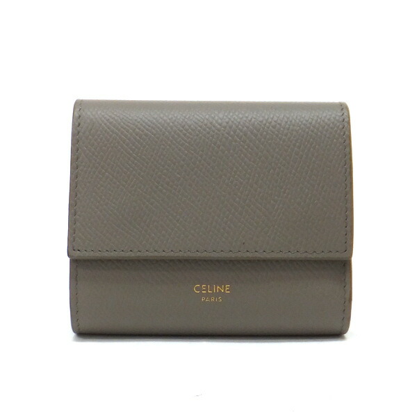 楽天市場】セリーヌ スモール トリフォールド ウォレット 3つ折り財布
