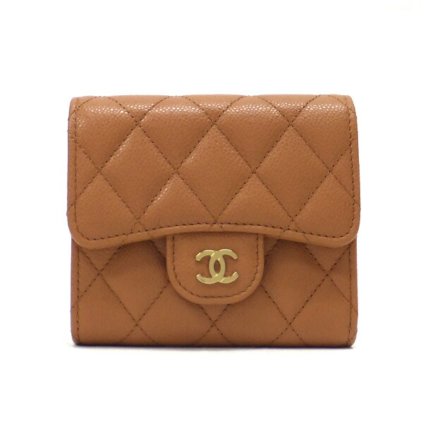 楽天市場】CHANEL【シャネル】A81940 2つ折り財布 コンパクト