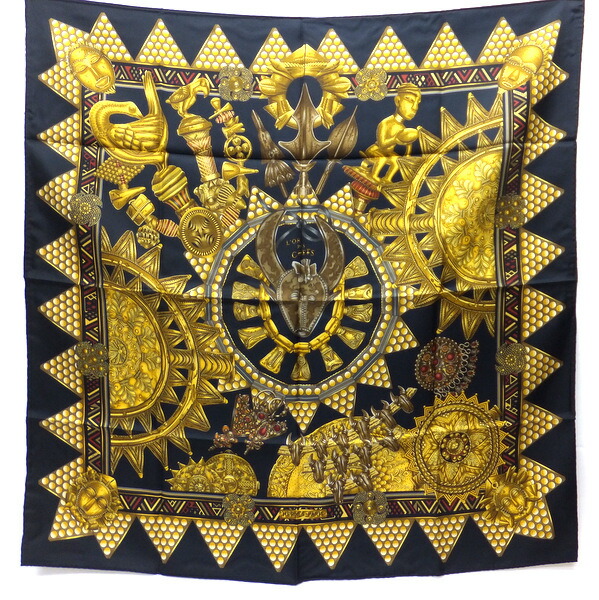 楽天市場】【ｾｰﾙ】【HERMES】エルメス カレ 90 スカーフ 砂漠の