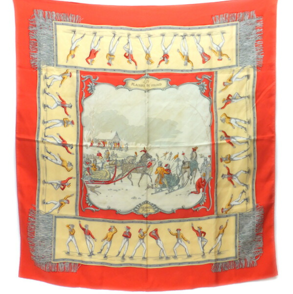 楽天市場】【エルメス】Hermes カレ90 おとぎ話 FAIRYTALES シルク