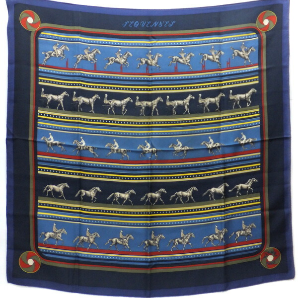 楽天市場】【エルメス】Hermes 21SS カレ90 シルクスカーフ Cheval de