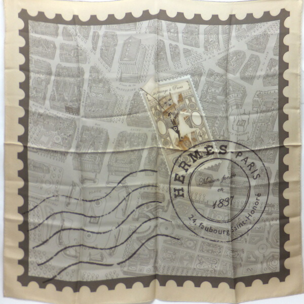 楽天市場】【エルメス】Hermes カレ90 シルクスカーフ UNDER THE WAVES