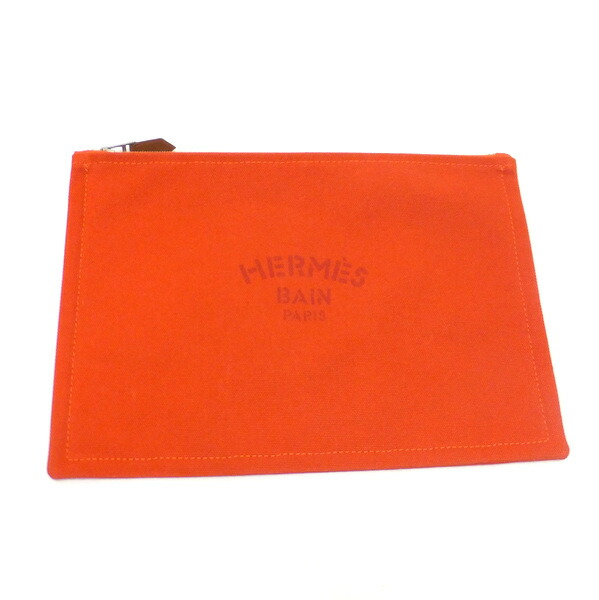 HERMES レッド ポーチ HERMES（エルメス） ボリードポーチ15 ミニミニ ブランドオフ