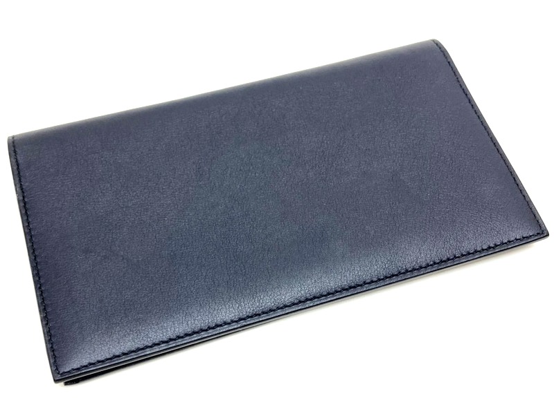 ❤お得なお品❤シチズンツイルロング 長財布 ネイビー エルメス T刻印 ❤お得なお品❤シチズンツイルロング 長財布 ネイビー エルメス T刻印