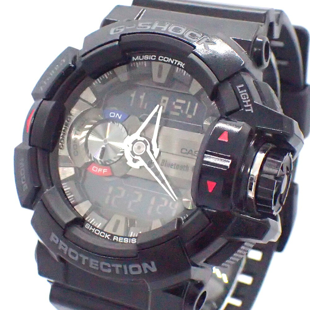 楽天市場 美品 Casio カシオ G Shock G Mix 5413 Gba 400 1ajf 電波qz Ss樹脂 ブラック シルバー文字盤 メンズ腕時計 k1210 中古 ブランドショップドリーム