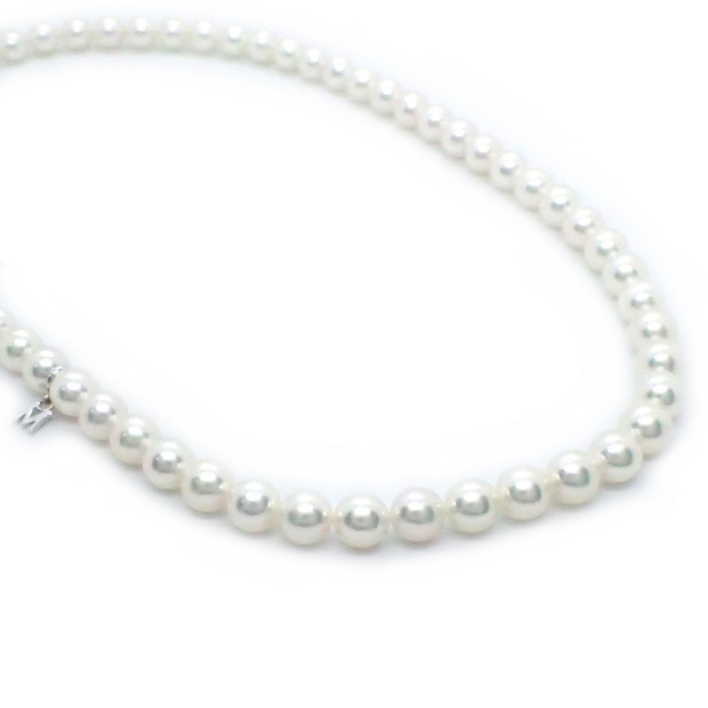 美品 Mikimoto ミキモト アコヤパール ネックレス チャーム付 全長45cm 7 7 5mm玉 Sv金具 ジュエリー アクセサリー レディース 313k11 中古 Fitzfishponds Com