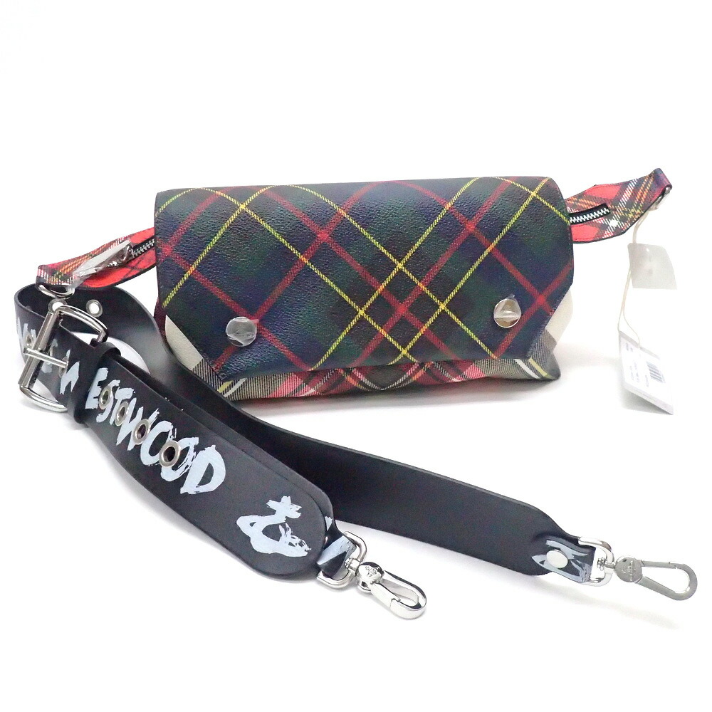 未使用 Vivienne Westwood ヴィヴィアン ウエストウッド エディ スモール クロスボディバッグ マルチカラー ショルダーバッグ ショルダーポーチ オーブ アパレル レディース メンズ k0251 中古 Bilalshahrour Fr