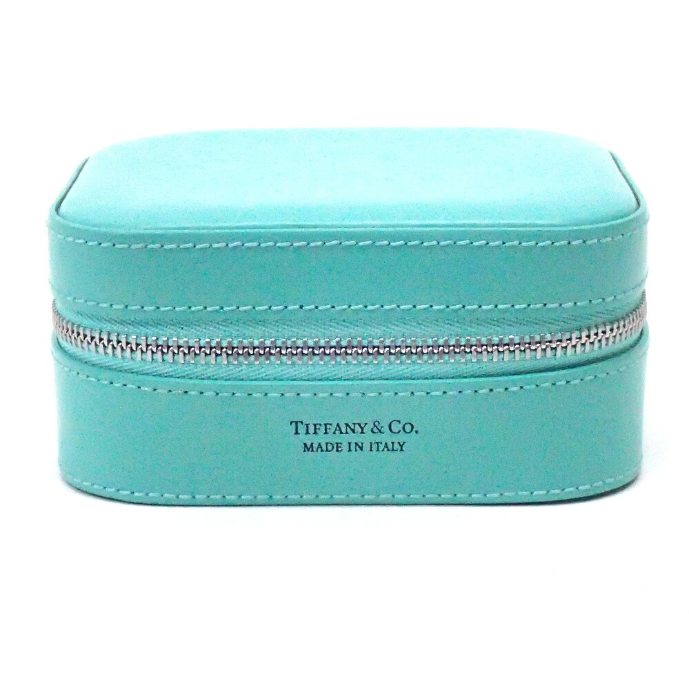 【楽天市場】【美品】TIFFANY&Co/ティファニー『ジュエリーボックス』《ティファニーブルー×レザー》小物入れ/紙タグ《2021/3月購入》 31928k1201 ＠【中古】：ブランド