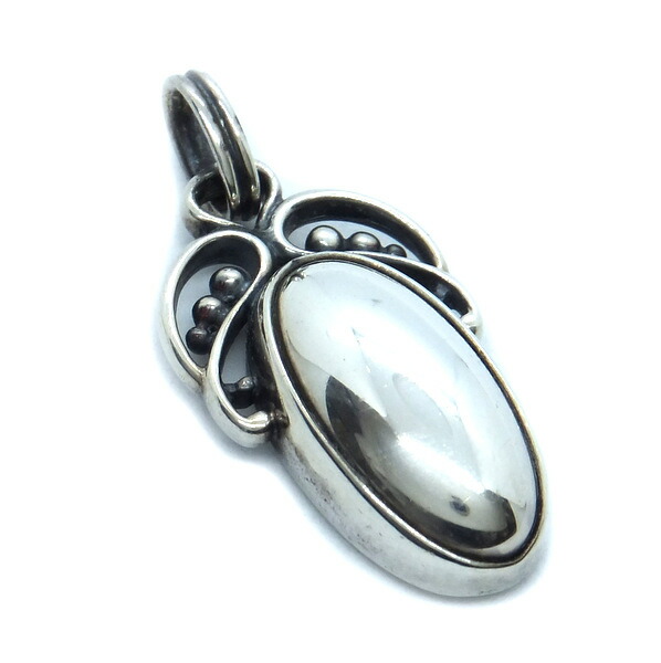 美品 カエルチャーム ジョージジェンセン/  Georg Jensen ジョージジェンセン 蛙モチーフ ペンダントトップ