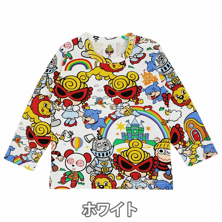 再再販 ヒスミニ 総柄ロンＴ drenriquejmariani.com