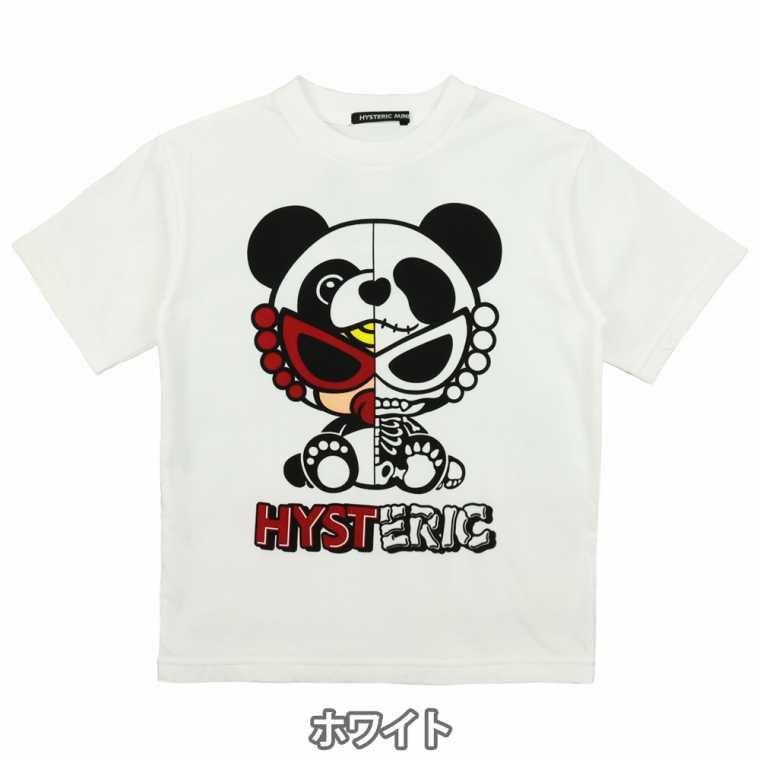 楽天市場】ヒスミニ Hystericmini PANDA SKULL 半袖Tシャツ 子供服