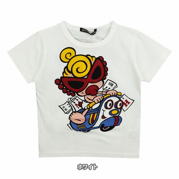 楽天市場】90cm ヒスミニ MINI&BIKE SHOPAHOLIC 半袖Tシャツ キッズ